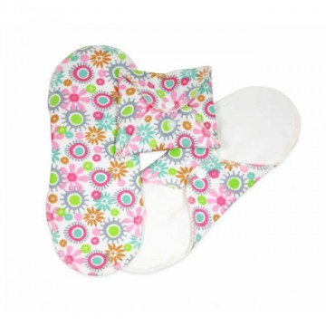 assorbenti lavabili regular flowers 