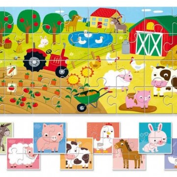 baby puzzle colection la fattoria 
