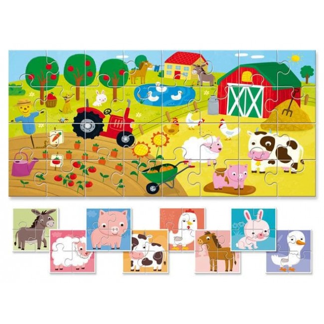 baby puzzle colection la fattoria 