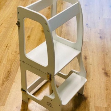 torre montessoriana convertibile bianco 