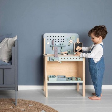 banco da lavoro in legno 