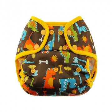 copripannolino one size- bottoncini dino party