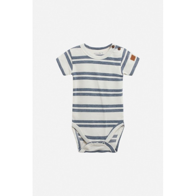 body maniche corte bob blu 86 cm.