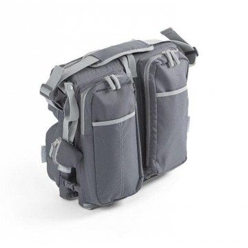 borsa viaggio e fasciatoio baby travel gray 