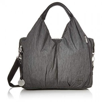 borsa fasciatoio neckline spin dye black 