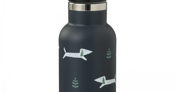 Borraccia thermos Nordic 350 ml in acciaio con 2 tappi e scovolino