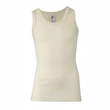 canottiera lana e seta ecrù 176