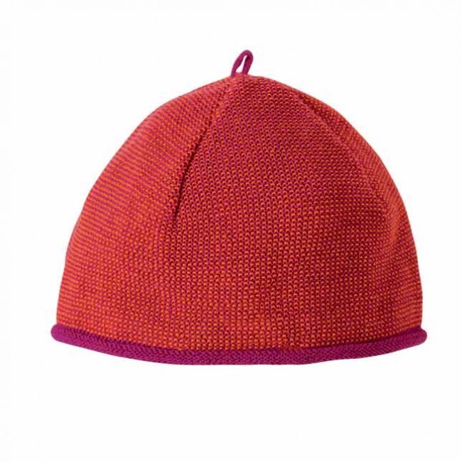 cappello lana merinos melange rosso melange misura 3
