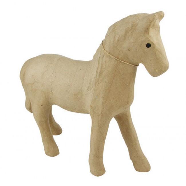 figura in cartone cavallo 28 cm. 