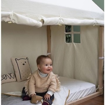 cover in tessuto per casetta montessoriana 