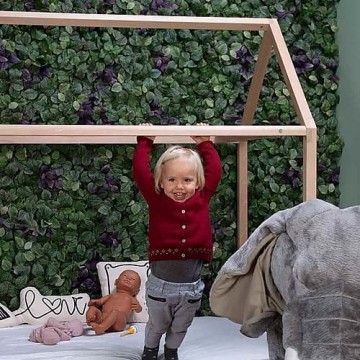 casetta montessoriana legno di faggio massello - 140x70 cm 