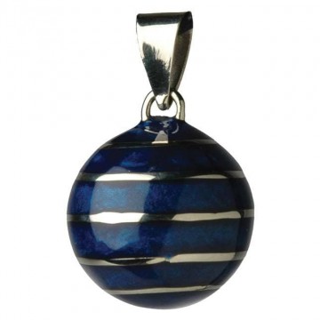 ciondolo chiama angeli - blu 