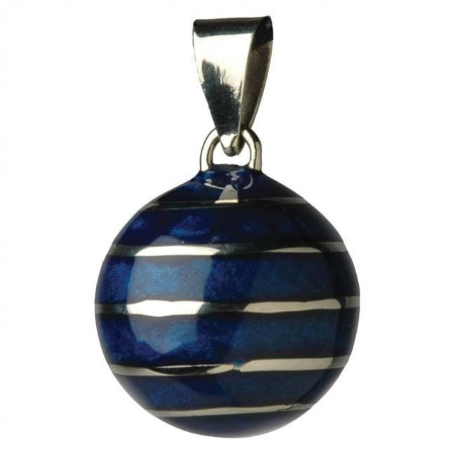 ciondolo chiama angeli - blu 