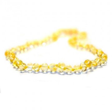 collana ambra - champagne 