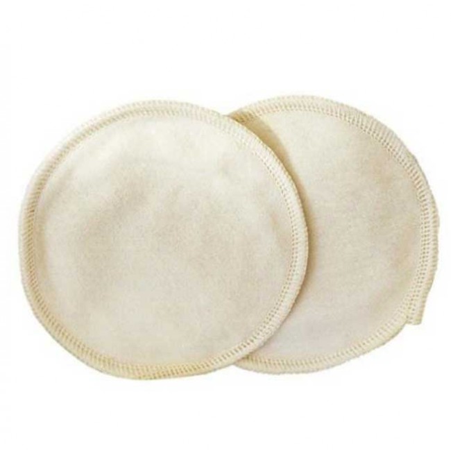coppette assorbilatte lavabili in cotone 