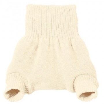 copripannolino in lana doppia panna 110/116 disana 