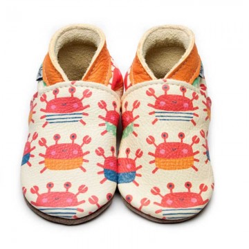 scarpine in pelle mr. claws l con suola in gomma 12-18 mesi