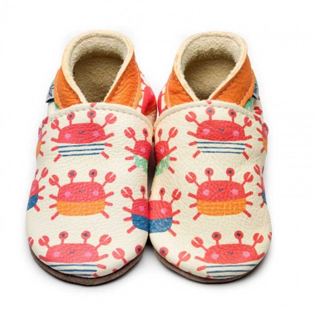 scarpine in pelle mr. claws l con suola in gomma 12-18 mesi