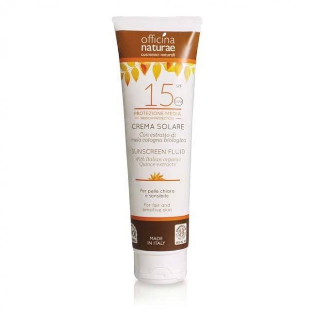 crema fluida solare spf 15 protezione media 