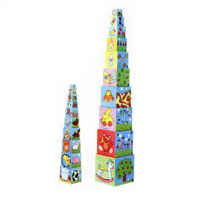 cubi in cartone da impilare veicoli