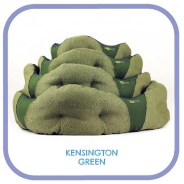 cuccetta a ciambella per cani verde (50x60 cm) s