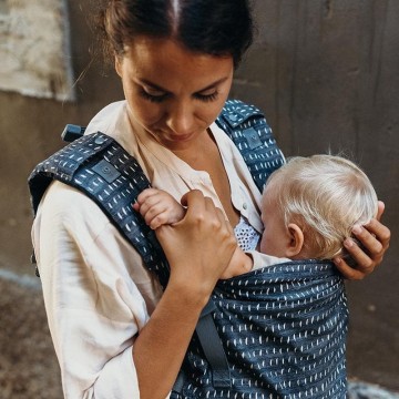 x denim rainmarsupio ergonomico regolabile 