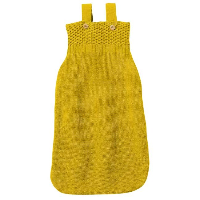 sacco nanna di lana merinos panna 65 cm 0-6 mesi circa misura 1