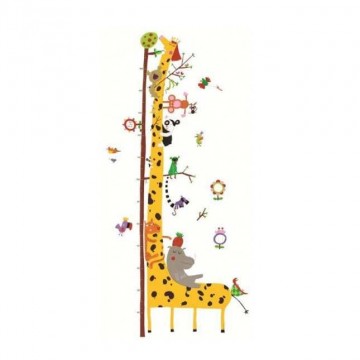 adesivi murali animali della giungla 