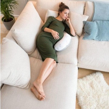 cuscino gravidanza belly grey  doomoo 