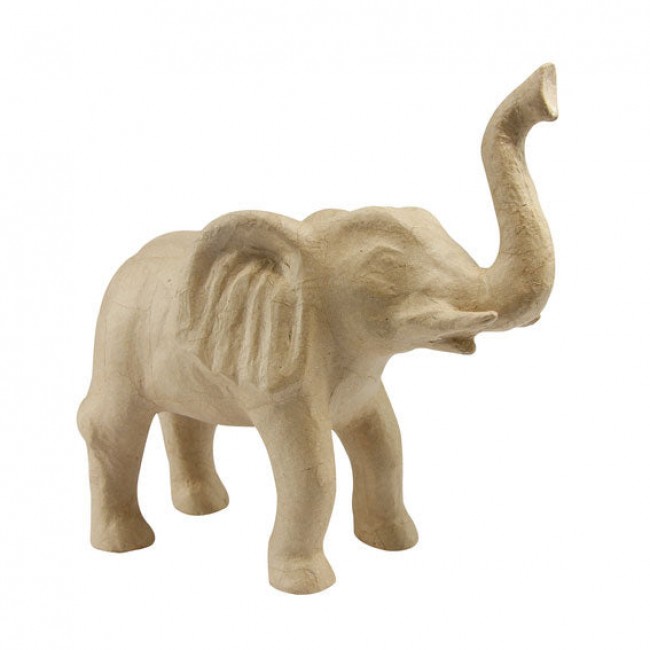 figura in cartone elefante 28 cm. 