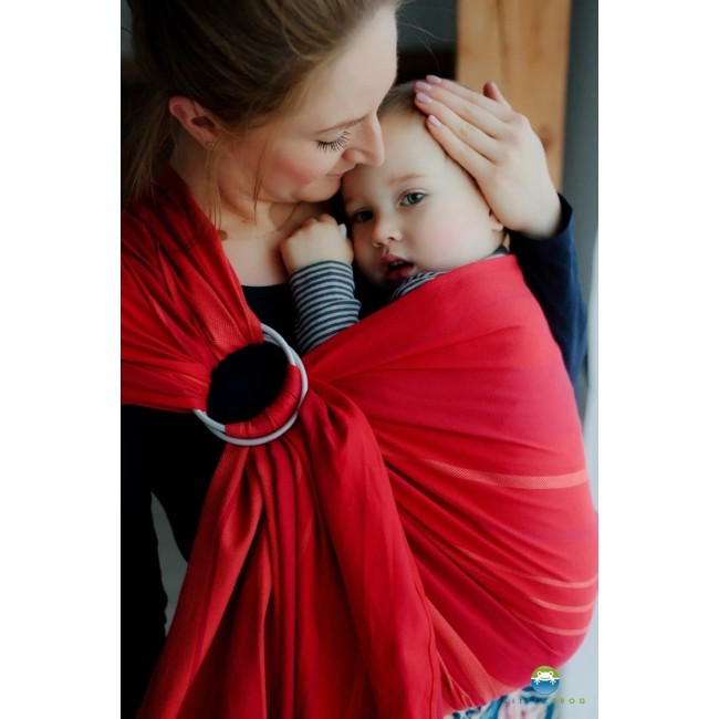 fascia portabebé ad anelli carnelian seconda scelta 