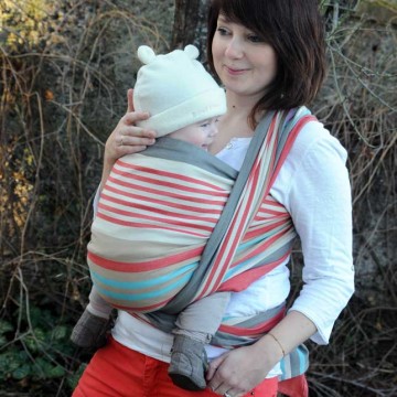 fascia porta bebé - hugo  - 410 cm. s neobulle 