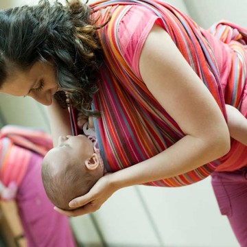 fascia porta bebémanon rouge 460 cm.