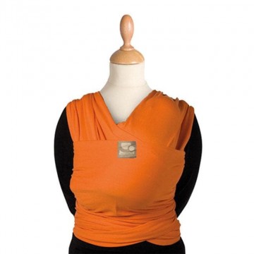 fascia porta bebè tricot slen - arancione 