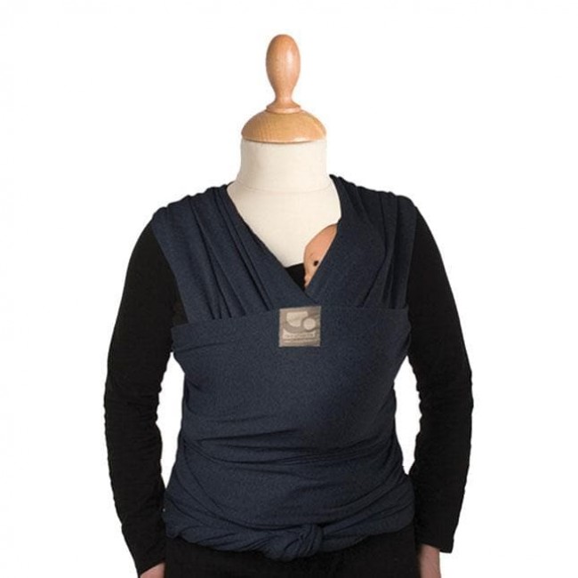 fascia porta bebé tricot slen - jeans 