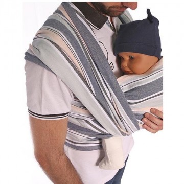 fascia porta bebé - charlie 410 cm. 410 cm.