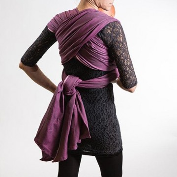 fascia porta bebè - rosa orchidea-l - 520 cm.  neobulle 