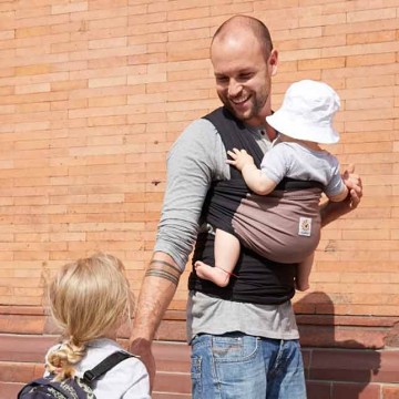 fascia porta bebè wrap - pepper 