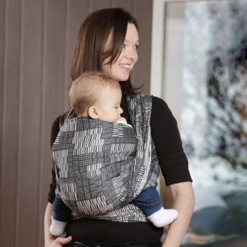 fascia porta bebé jacquard puzzle 460 cm. m neobulle 