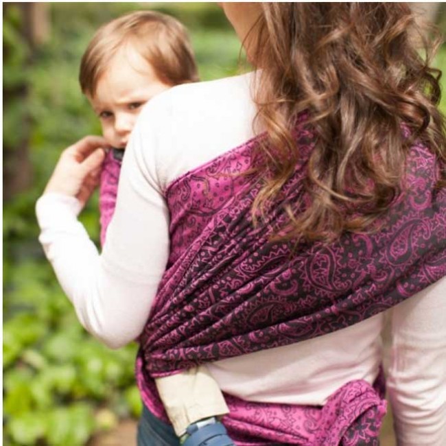 fascia rigida efes paisley wine 470 cm.