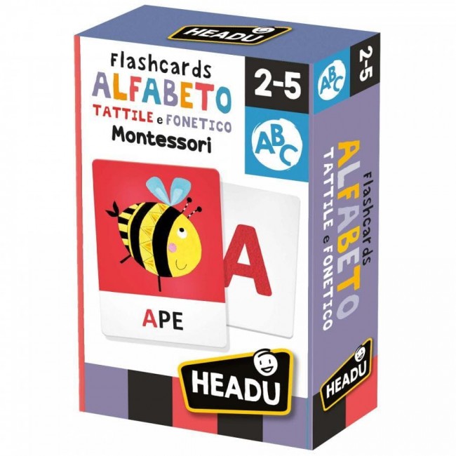 flashcards alfabeto tattile e fonetico 