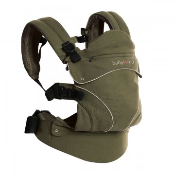 marsupio ergonomico regolabile verde scuro 