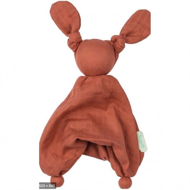 bambola di stoffa - floppy rosso mattone 