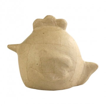 figura in cartone gallina 14 cm. 