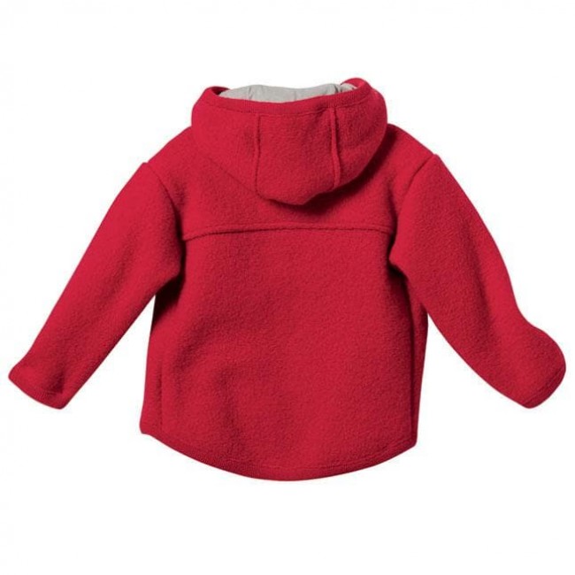 giacca lana cotta rosso 62/68 cm.