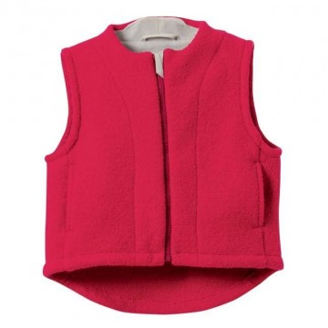 gilet lana cotta rosso 110/116