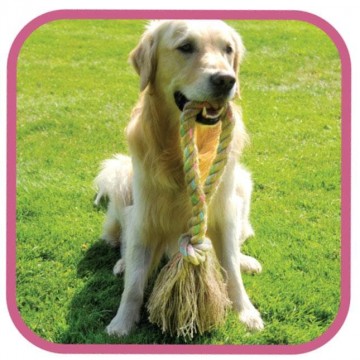 gioco corda naturale jungle anello (36 cm.) m