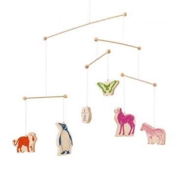 giostra per culla animali  selecta 