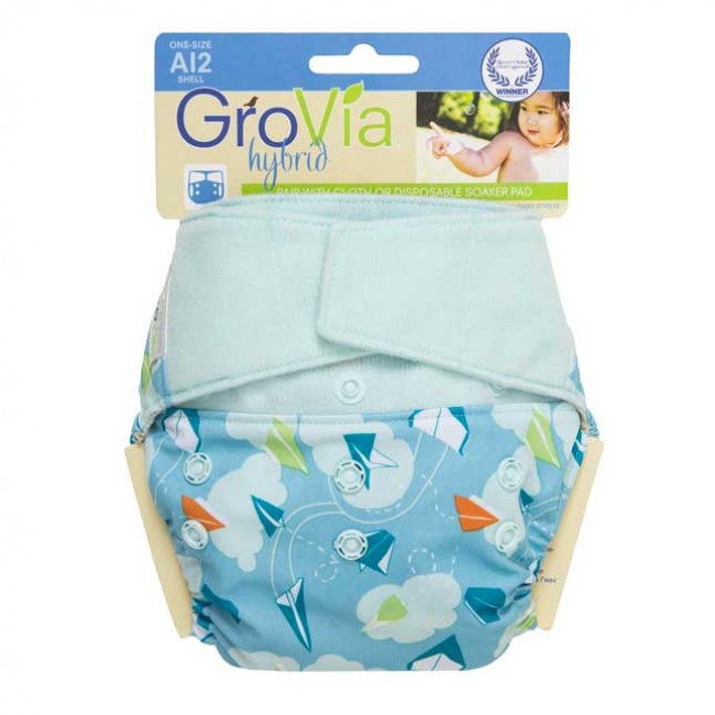 mutandina per pannolini lavabili tutto in due - velcro-drift 