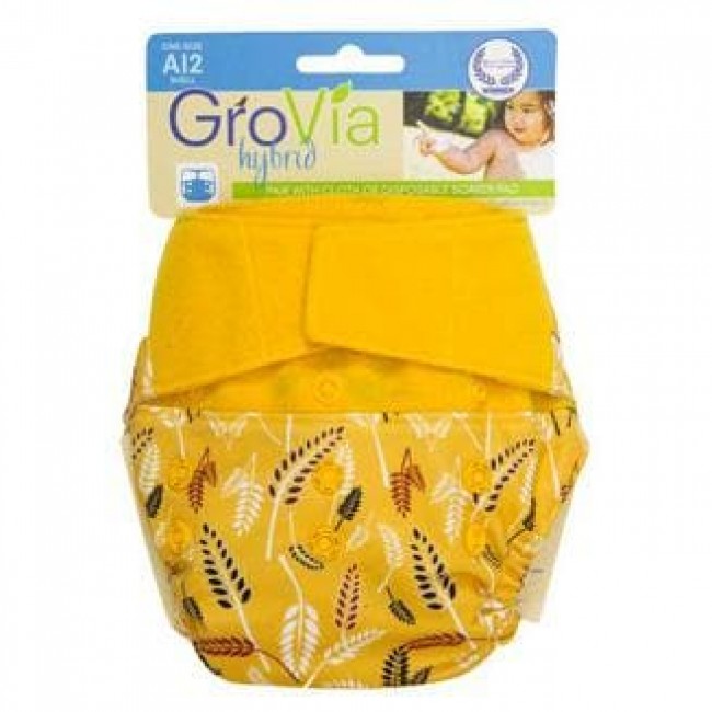 mutandina per pannolini lavabili tutto in due - velcro-spighe 